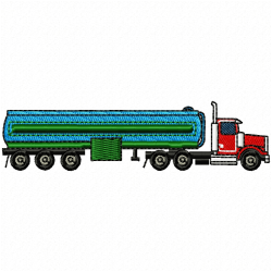 Truck Embroidery Design 2 Truck Embroidery Design 2